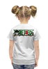 Заказать детскую футболку в Москве. Футболка с полной запечаткой для девочек Ророноа Зоро от Y L - готовые дизайны и нанесение принтов.