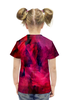 Заказать детскую футболку в Москве. Футболка с полной запечаткой для девочек Оттенки красок от THE_NISE  - готовые дизайны и нанесение принтов.
