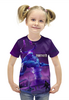 Заказать детскую футболку в Москве. Футболка с полной запечаткой для девочек FORTNITE от vista12761@rambler.ru - готовые дизайны и нанесение принтов.