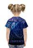 Заказать детскую футболку в Москве. Футболка с полной запечаткой для девочек SWANKY Тайсон от DesertHawk - готовые дизайны и нанесение принтов.