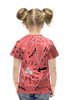 Заказать детскую футболку в Москве. Футболка с полной запечаткой для девочек Кристалл от THE_NISE  - готовые дизайны и нанесение принтов.