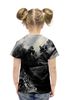 Заказать детскую футболку в Москве. Футболка с полной запечаткой для девочек Сыны анархии от skynatural - готовые дизайны и нанесение принтов.
