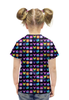 Заказать детскую футболку в Москве. Футболка с полной запечаткой для девочек Космокоты от junchiizh@gmail.com - готовые дизайны и нанесение принтов.