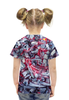Заказать детскую футболку в Москве. Футболка с полной запечаткой для девочек Угли 3D от coolmag - готовые дизайны и нанесение принтов.