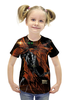 Заказать детскую футболку в Москве. Футболка с полной запечаткой для девочек Spawn от denis01001 - готовые дизайны и нанесение принтов.