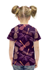 Заказать детскую футболку в Москве. Футболка с полной запечаткой для девочек Стрекозы от nadegda - готовые дизайны и нанесение принтов.