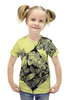 Заказать детскую футболку в Москве. Футболка с полной запечаткой для девочек Бабочки в моем животе от artdashikopashiko - готовые дизайны и нанесение принтов.