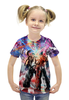 Заказать детскую футболку в Москве. Футболка с полной запечаткой для девочек Street Fighter от scrat29@yandex.ru - готовые дизайны и нанесение принтов.