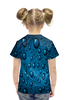 Заказать детскую футболку в Москве. Футболка с полной запечаткой для девочек Капли воды от THE_NISE  - готовые дизайны и нанесение принтов.