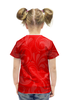 Заказать детскую футболку в Москве. Футболка с полной запечаткой для девочек Я люблю тебя! от Илья Щеблецов - готовые дизайны и нанесение принтов.