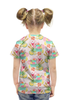 Заказать детскую футболку в Москве. Футболка с полной запечаткой для девочек мороженое от THE_NISE  - готовые дизайны и нанесение принтов.