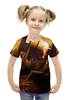 Заказать детскую футболку в Москве. Футболка с полной запечаткой для девочек Warhammer от gamesta - готовые дизайны и нанесение принтов.