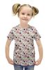 Заказать детскую футболку в Москве. Футболка с полной запечаткой для девочек Жучки малыши от Инга Мишуткина - готовые дизайны и нанесение принтов.