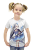 Заказать детскую футболку в Москве. Футболка с полной запечаткой для девочек RWBY, Вайсс от geekbox - готовые дизайны и нанесение принтов.