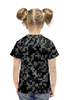 Заказать детскую футболку в Москве. Футболка с полной запечаткой для девочек Текстура от THE_NISE  - готовые дизайны и нанесение принтов.