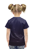 Заказать детскую футболку в Москве. Футболка с полной запечаткой для девочек Песик от ПРИНТЫ ПЕЧАТЬ  - готовые дизайны и нанесение принтов.