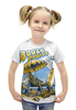 Заказать детскую футболку в Москве. Футболка с полной запечаткой для девочек Booze Cruize от Leichenwagen - готовые дизайны и нанесение принтов.