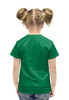 Заказать детскую футболку в Москве. Футболка с полной запечаткой для девочек Динозавры от Leichenwagen - готовые дизайны и нанесение принтов.