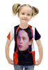 Заказать детскую футболку в Москве. Футболка с полной запечаткой для девочек Даня Милохин от THE_NISE  - готовые дизайны и нанесение принтов.