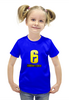 Заказать детскую футболку в Москве. Футболка с полной запечаткой для девочек Rainbow 6 от THE_NISE  - готовые дизайны и нанесение принтов.