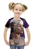 Заказать детскую футболку в Москве. Футболка с полной запечаткой для девочек дайнерис от DenTen - готовые дизайны и нанесение принтов.