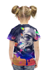 Заказать детскую футболку в Москве. Футболка с полной запечаткой для девочек Леонардо Ди Каприо | Выживший от sandster - готовые дизайны и нанесение принтов.