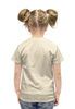 Заказать детскую футболку в Москве. Футболка с полной запечаткой для девочек Animal Art от Leichenwagen - готовые дизайны и нанесение принтов.