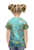 Заказать детскую футболку в Москве. Футболка с полной запечаткой для девочек Хануман от bloodrabbit - готовые дизайны и нанесение принтов.