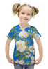 Заказать детскую футболку в Москве. Футболка с полной запечаткой для девочек весна от THE_NISE  - готовые дизайны и нанесение принтов.