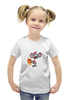 Заказать детскую футболку в Москве. Футболка с полной запечаткой для девочек год крысы от THE_NISE  - готовые дизайны и нанесение принтов.