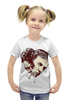 Заказать детскую футболку в Москве. Футболка с полной запечаткой для девочек Бойцовский клуб  от Y L - готовые дизайны и нанесение принтов.