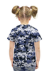 Заказать детскую футболку в Москве. Футболка с полной запечаткой для девочек Пиксели спецназ от THE_NISE  - готовые дизайны и нанесение принтов.