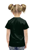 Заказать детскую футболку в Москве. Футболка с полной запечаткой для девочек Соловей от nichipka - готовые дизайны и нанесение принтов.