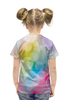 Заказать детскую футболку в Москве. Футболка с полной запечаткой для девочек блики света от THE_NISE  - готовые дизайны и нанесение принтов.