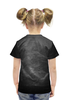 Заказать детскую футболку в Москве. Футболка с полной запечаткой для девочек Крупный текст от Swanky от DesertHawk - готовые дизайны и нанесение принтов.