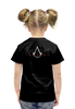 Заказать детскую футболку в Москве. Футболка с полной запечаткой для девочек Assassin’s Creed от aleks_say - готовые дизайны и нанесение принтов.