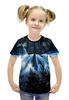 Заказать детскую футболку в Москве. Футболка с полной запечаткой для девочек Концерт от THE_NISE  - готовые дизайны и нанесение принтов.