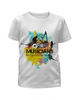 Заказать детскую футболку в Москве. Футболка с полной запечаткой для девочек MUSICIANS от FeFe-Design - готовые дизайны и нанесение принтов.