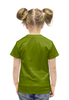 Заказать детскую футболку в Москве. Футболка с полной запечаткой для девочек Зомби хеллоуин от prodesign - готовые дизайны и нанесение принтов.