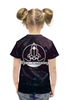 Заказать детскую футболку в Москве. Футболка с полной запечаткой для девочек The Spaceway | Наш космос от The Spaceway  - готовые дизайны и нанесение принтов.