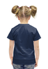 Заказать детскую футболку в Москве. Футболка с полной запечаткой для девочек Оборотень от aleks_say - готовые дизайны и нанесение принтов.