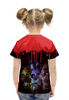 Заказать детскую футболку в Москве. Футболка с полной запечаткой для девочек FNAF - Five Nights at Freddy's от weeert - готовые дизайны и нанесение принтов.