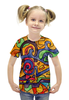 Заказать детскую футболку в Москве. Футболка с полной запечаткой для девочек 2`XJ,UUU7 от Vadim Koval - готовые дизайны и нанесение принтов.