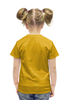 Заказать детскую футболку в Москве. Футболка с полной запечаткой для девочек Лев. Стилизация от Виктор Гришин - готовые дизайны и нанесение принтов.