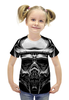Заказать детскую футболку в Москве. Футболка с полной запечаткой для девочек Хищник от Виктор Гришин - готовые дизайны и нанесение принтов.