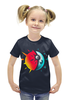 Заказать детскую футболку в Москве. Футболка с полной запечаткой для девочек Pokemon Go  от ПРИНТЫ ПЕЧАТЬ  - готовые дизайны и нанесение принтов.