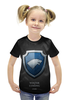 Заказать детскую футболку в Москве. Футболка с полной запечаткой для девочек Game of Thrones  от ПРИНТЫ ПЕЧАТЬ  - готовые дизайны и нанесение принтов.