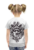 Заказать детскую футболку в Москве. Футболка с полной запечаткой для девочек SPRQ: Сенат и народ Рима от shop-viking - готовые дизайны и нанесение принтов.