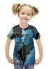 Заказать детскую футболку в Москве. Футболка с полной запечаткой для девочек аватар от biowulw@yandex.ru - готовые дизайны и нанесение принтов.