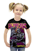 Заказать детскую футболку в Москве. Футболка с полной запечаткой для девочек Blink-182 Band от Leichenwagen - готовые дизайны и нанесение принтов.